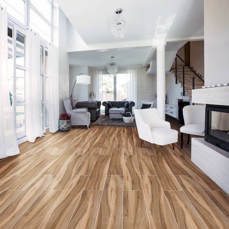 Wood plank deals tile